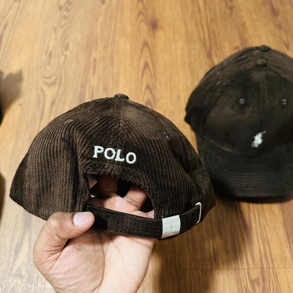 Polo Ralph Lauren Corduroy Cap | Dispatch Brown Vintage Hat | Rare Item for Men - Picture 3 of 8